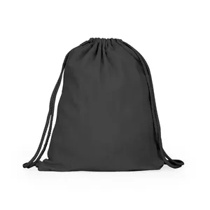 Zaini Sportivi Personalizzabili in Cotone Rolinka con Coulisse, Borsa Promozionale Personalizzabile per Gadget - Product Image 1