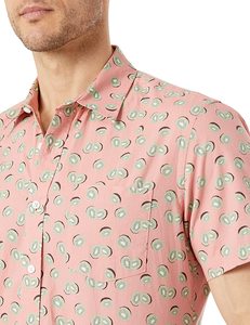 2025 été Resort hommes bouton Up chemises imprimées personnalisées graphique vacances plage chemise hawaïenne - Product Image 3