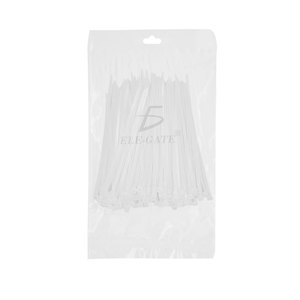 Cinghie in Plastica Autobloccanti in Nylon Capacità 40 lb Dimensioni 3,6*150mm Confezione da 100 Pezzi - Product Image 3