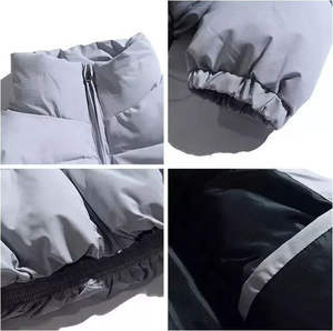 Chaquetas Acolchadas Estilo Universitario Personalizadas de Moda, Chaqueta Impermeable de Primavera de Talla Grande para Hombre y Mujer - Product Image 3