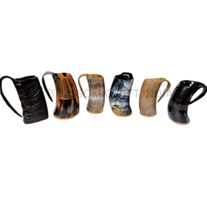 Cuerno de Búfalo Pulido Genuino de Alta Calidad, Apto para Alimentos, Diseño Animal Elegante, Estilo Vikingo, para Bodas, Hogar y Hoteles - Product Image 2