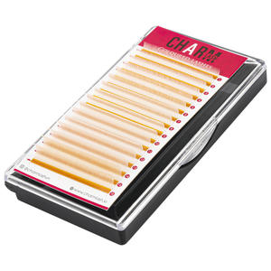 CharmLash, varios tonos, bandejas de pestañas, venta al por mayor con logotipo personalizado, extensiones de pestañas, fabricante de etiqueta privada, pestañas de seda esponjosas - Product Image 1