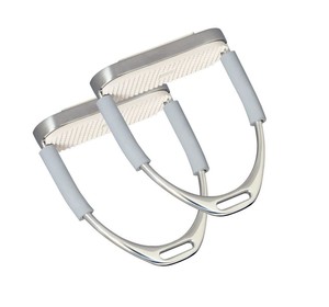 Nouvel arrivage d'étriers d'équitation d'endurance en acier inoxydable réglable léger poignée de sécurité équestre approvisionnement d'usine - Product Image 1