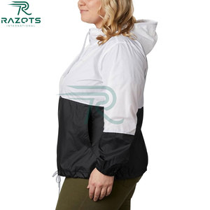 2025 Nueva Chaqueta ligera impermeable a prueba de viento cortavientos de talla grande Unisex con cierre de cremallera para invierno a granel - Product Image 3