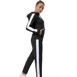 ชุดวอร์มมีฮู้ดและกางเกงจ็อกเกอร์2ชิ้นระบายอากาศได้ดีใส่ได้ทั้งชายและหญิงพร้อมกางเกงคาร์โก้ชุดวอร์ม1-8ชิ้น - Product Image 2