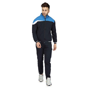 2025 Custom New Arrival Winter TrackSuit <b>Men</b> Sweatsuit Long Sleeves Zip Fleece Breathable Two Tone Colour Jacket Trouser Unisex - Product Image 1