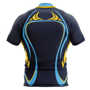 Maillots de Rugby unisexes de haute qualité impression sublimée à séchage rapide fabrication professionnelle pour les uniformes de Club de sports d'équipe adultes - Product Image 3