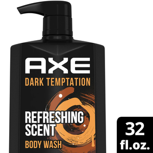 (4 Pack) Gel douche parfumé pour homme Axe Dark Temptation, rafraîchissant, longue durée, anti-acné, hydratant, parfum chocolat noir, 32 - Product Image 6
