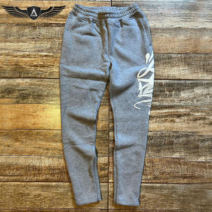 2025 Design personnalisé violet couleur bon fournisseur votre propre lavage à l'acide bouffée impression hommes 100% coton biologique matériel survêtements - Product Image 5