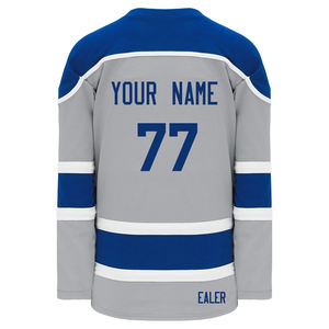 Nouvelle conception 2025 Maillots de hockey sur glace Taille plus grande Logo imprimé Maillots de hockey sur glace Conception personnalisée Maillots de hockey sur glace sublimés - Product Image 5