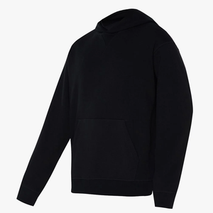 เสื้อฮู้ดผู้ชายโอเวอร์ไซส์แบบสวมหัวมีฮู้ดโลโก้กำหนดเองได้เสื้อมีฮู้ดแบบเปิดไหล่ปล่อยปล่อยเสื้อมีฮู้ดผ้าฝรั่งเศสเทอร์รี่ - Product Image 6