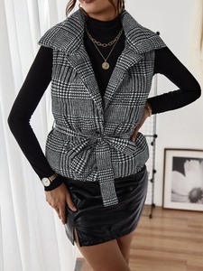 Chaqueta acolchada sin mangas de invierno de alta calidad para mujer, chaleco para mujer, chaleco para mujer al por mayor - Product Image 4