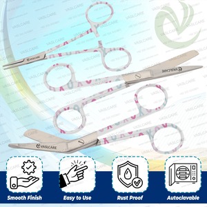 Vaslcare ชุดกรรไกรพยาบาล3ชิ้น, อุปกรณ์สำหรับใช้ในการผ่าตัด - Product Image 2