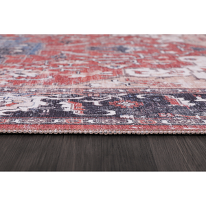 Netline Home Tribal Multicolor Medallion Washable Living Room <b>Rug</b> Machine Made Rectangle Hallway Carpet - Product Image 3