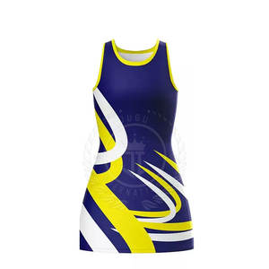 Uniforme de Netball Personalizado para Mujer Adulta, 100% Poliéster, Transpirable, Ligero, de Secado Rápido, Cómodo, Servicio OEM, MOQ Bajo - Product Image 5