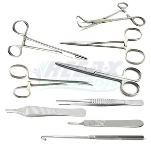 Customized Logo Print Latest Bitch Spay Pack Kit Surgical Veterinary Instruments BY REEAX ENTERPRISES