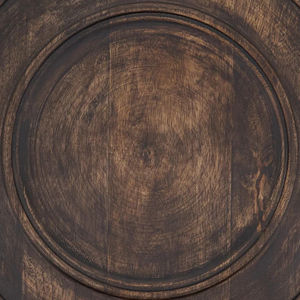 Platos de cargador de cena de diseño antiguo de madera maciza personalizados OEM, cuencos redondos para fiestas de bodas, exportadores indios disponibles - Product Image 6