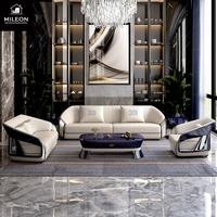 Ensemble de canapés d'angle en velours de luxe, design moderne, pour hôtel, villa, maison, salon, combinaison de canapés en tissu