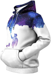 GREAT WEARS Sudadera gráfica 3D de invierno para hombre y mujer Sudadera con capucha de ganchillo bordada con estampado Digital de bolsillo - Product Image 2