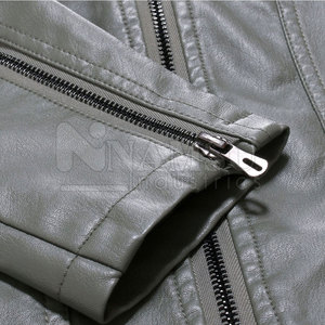 Latest Style Wholesale Windproof Men Leather Jacket Best Selling Waterproof Men's Jackets In Stock - Product Image 6