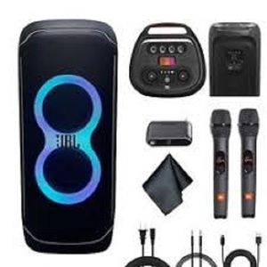 New PartyBox Ultimate 1100W Portable Speaker Wi-fi & <b>Bluetooth</b> Connectivity Splashproof + Wireless Two <b>Microphone</b> System - Product Image 1
