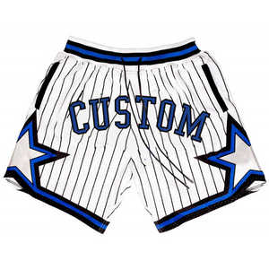 Custom Wholesale Embroidery Boys Logo With Pocket Team Sublimation Kids Vintage Basket Ball Mesh Basketball <b>Shorts</b> - Product Image 3