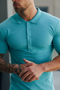 Polo de marca al por mayor para hombre, Polo informal de sublimación, Polo de algodón de alta demanda, último Polo para hombre - Product Image 3