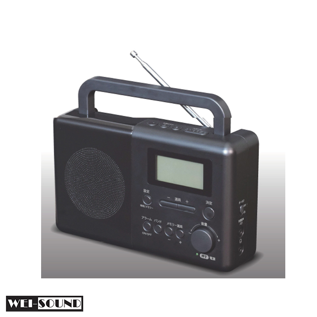 WEISOUND WS-PLR01 OEM ODM Portable AM/FM Retro Radio with Built-In Speaker and Screen for Gift Elder Home