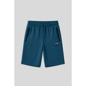 Shorts pour hommes Tommylife en gros, taille plus, noirs, avec poche zippée et coupe standard - 81151 - BLEU MARINE - Product Image 3
