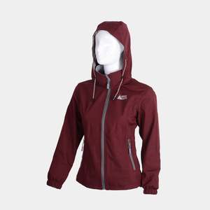 Chaqueta Polar adherida para mujer Navigate, café oscuro, carcasa suave, cortavientos impermeable, relleno de poliéster, resistente al agua, recubierto de animales - Product Image 1
