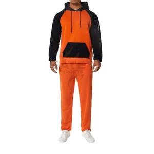 Survêtement pour homme à capuche léger d'hiver avec logo personnalisé, 100% coton, combinaison vierge, course à pied, jogging, vêtements de sport - Product Image 1