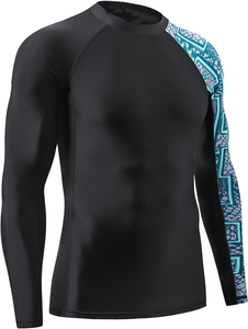 High Quality Customized Unisex Rash Guards <b>BJJ</b> MMA Compression Short <b>T</b>-<b>Shirt</b> Spandex/Polyester Quick Dry Breathable Gym Wear - Product Image 4