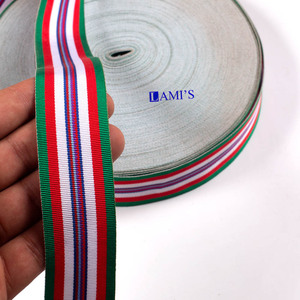 OEM Vente en gros de haute qualité toutes les couleurs disponibles Ruban maçonnique Ruban de médaille de cérémonie personnalisé - Product Image 3