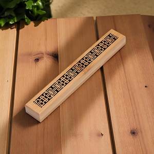 Eco Friendly Durable Solid Wood Indian <b>Incense</b> <b>Stick</b> <b>Holder</b> Agarbatti Burner Religious Temple Pooja Meditation Yoga Home - Product Image 1