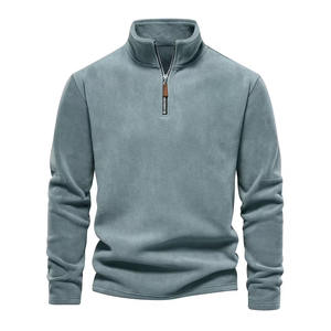 Sudadera de Cuello Alto para Hombre, de Primera Calidad, Hecha a Medida, con Cierre, de Forro Polar, Cálida para Invierno - Product Image 2