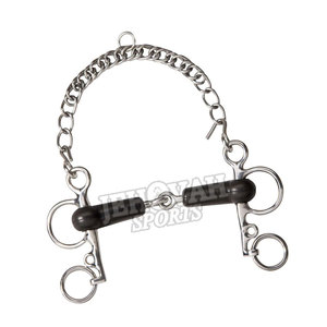 บิตม้าแบบใหม่ บิตม้าชนิด Snaffle อุปกรณ์ขี่ม้า ผลิตภัณฑ์สำหรับม้า บิตสำหรับปากม้า อุปกรณ์ขี่ม้าแข่ง คุณภาพสูง - Product Image 6