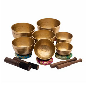 Cuencos Cantores de Acero Inoxidable Pulido y Elegante, Hechos a Mano por Maestros Artesanos, para Meditación, Yoga, Sanación, Práctica de Sonido, Vida Tranquila - Product Image 1