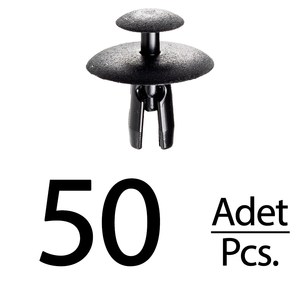 Hood <b>Clips</b> for Peugeot Citroen Fiat - 50 Pieces - Product Image 1