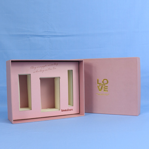 Custom Recyclable <b>Pink</b> Rigid <b>Candle</b> Packaging Box from Vietnam with Matt Lamination for Luxury Gifting and Branding - Product Image 3