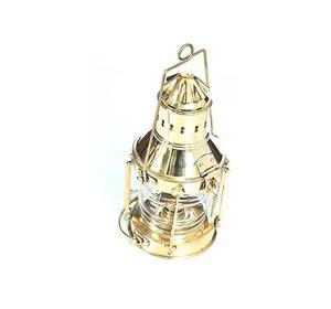 Lanterne suspendue de Table, Vintage, ancien Design pour navires, en laiton pur, lanterne à bougie, décoration de la maison - Product Image 5