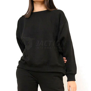 สเวตเชิ้ตสำหรับผู้หญิงเสื้อสเวตเชิ้ตทรงสลิมฟิตทรงหลวมพิมพ์ลายตามสั่งขนาดผลิตในปากีสถาน - Product Image 1