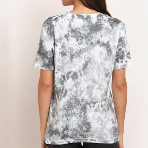 Camiseta de Mujer de Diseño Nuevo 2025, Talla Grande, Precio Razonable, Cuello Redondo, Color Personalizado, Precio Económico - Product Image 3