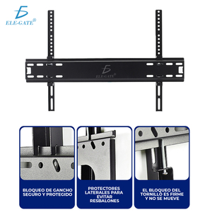 Supporto TV Fisso Sottile in Acciaio Rinforzato per Schermi 26-55 Pollici, Supporto TV LED Girevole con Staffa LCD/Plasma - Product Image 4
