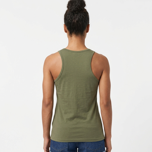 HAWK EYE SPORTS Débardeurs pour femmes respirants à col halter avec bretelles réglables en Spandex/Polyester tricoté couleur unie décontractés pour l'été - Product Image 5