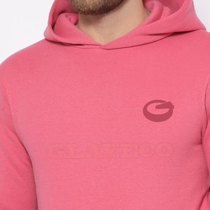 Sudaderas con capucha a prueba de viento para hombre de algodón de la mejor calidad, directo de fábrica para invierno, técnicas de teñido liso, cuello con capucha de patrón sólido - Product Image 6