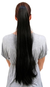 Extensiones de cabello Remy indio PONY TAIL de alta calidad Cabello humano real para un aspecto elegante - Product Image 5