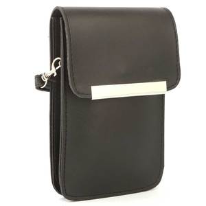 Bolsa para niñas con cinturón (ZZ-10) - Negra - Product Image 1