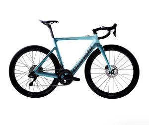จักรยานเสือหมอบไฟฟ้า E-Oltre Carbon Aero รุ่นปี 2026, ระบบขับเคลื่อน Dura Ace Di2 2x12 สปีด, มอเตอร์ดุมล้อหลัง 250Wh, จักรยานไฟฟ้าน้ำหนักเบา - Product Image 6