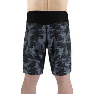 กางเกงขาสั้น mma สำหรับผู้ชายผ้ายืดระบายอากาศได้และแห้งเร็วพร้อมตะขอและห่วงปิดและเชือก - Product Image 2