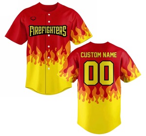 Camisetas de equipo personalizadas de alta calidad, camisetas de béisbol sublimadas con tinte con nombres y números de jugadores - Product Image 1